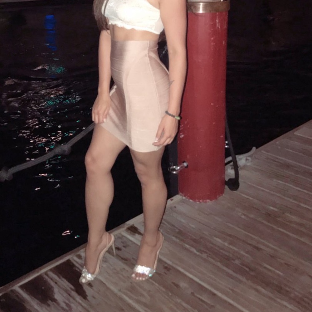 High Waisted Bandage Skirt